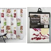 #1751-35,PEVA Shower Curtain with Prints-12PCS/CS	