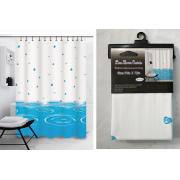 #1751-40,PEVA Shower Curtain with Prints-12PCS/CS
