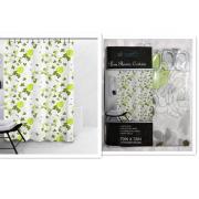 #1750-25,PEVA Shower Curtain with 12 Hooks-12PCS/CS