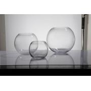 Max Dia 17cm/H17cm Glass Fish Bowl-6PCS/CS