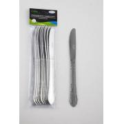 #1504, 12PC Stainless Steel Dinner Knife-24 DZS/CS