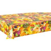 #6112-02, 9 Feet FREE-33 Yard 14mm thick double side printed with Embossed Tablecloth-54