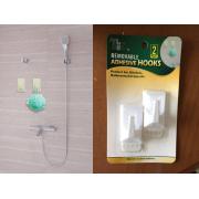 #02-0101, 2 pack Plastic Wall Hooks - 24 pcs/cs