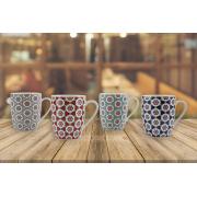 #1027, New Bone China Mugs- 36 pcs/cs