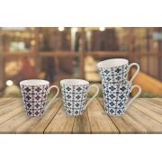 #1029, New Bone China Mugs- 36 pcs/cs