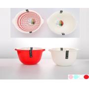 #9-1730,Plastic Sieve & Bowl set 24PCS/CS