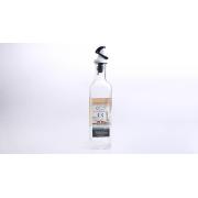 #8256, 17oz/500ml Glass Oil Bottle with Plastic Lid 24PCS/CS