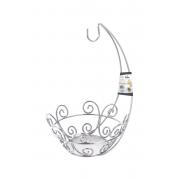 #397-D, Chrome Plated Fruit Basket-10PCS/CS
