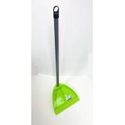 #284, Plastic Dustpan with Coated Wooden Handle-36PCS/CS