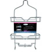 #3832-GUN, Dark Gray Metal Gun Color Aluminum 3 Layer Shower Caddy-6PCS/CS