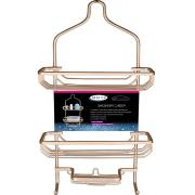 #3830-CPN, Champagne Aluminum 3 Layer Shower Caddy-6PCS/CS