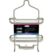 #3831, Satin Nickel Coated Aluminum 3 Layers Shower Caddy-6PCS/CS