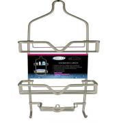 #3833, Satin Nickel Coated Aluminum 3 Layers Shower Caddy-6PCS/CS