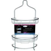 #3834-GUN, Dark Gray Metal Gun Color Aluminum 3 Layer Shower Caddy-6PCS/CS