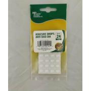 #04-0104, 24PCS ADHESIVE DROPS ANTI SKID - 30 Sets/cs