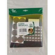 #04-0110,123PCS ASSORTED ADHESIVE FELTS - 8 Sets/cs