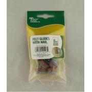8PCS FELT GLIDES WITH NAIL - 15 Sets/cs