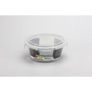 950ml/32OZ Round glass food container-12PCS/CS