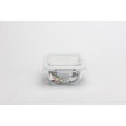 320ml/10.8oz Square glass food container-24PCS/CS