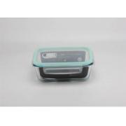 1040ml/35OZ Rectangle glass food container