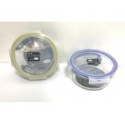 Round 420ml/14OZ Glass Food Storage Container